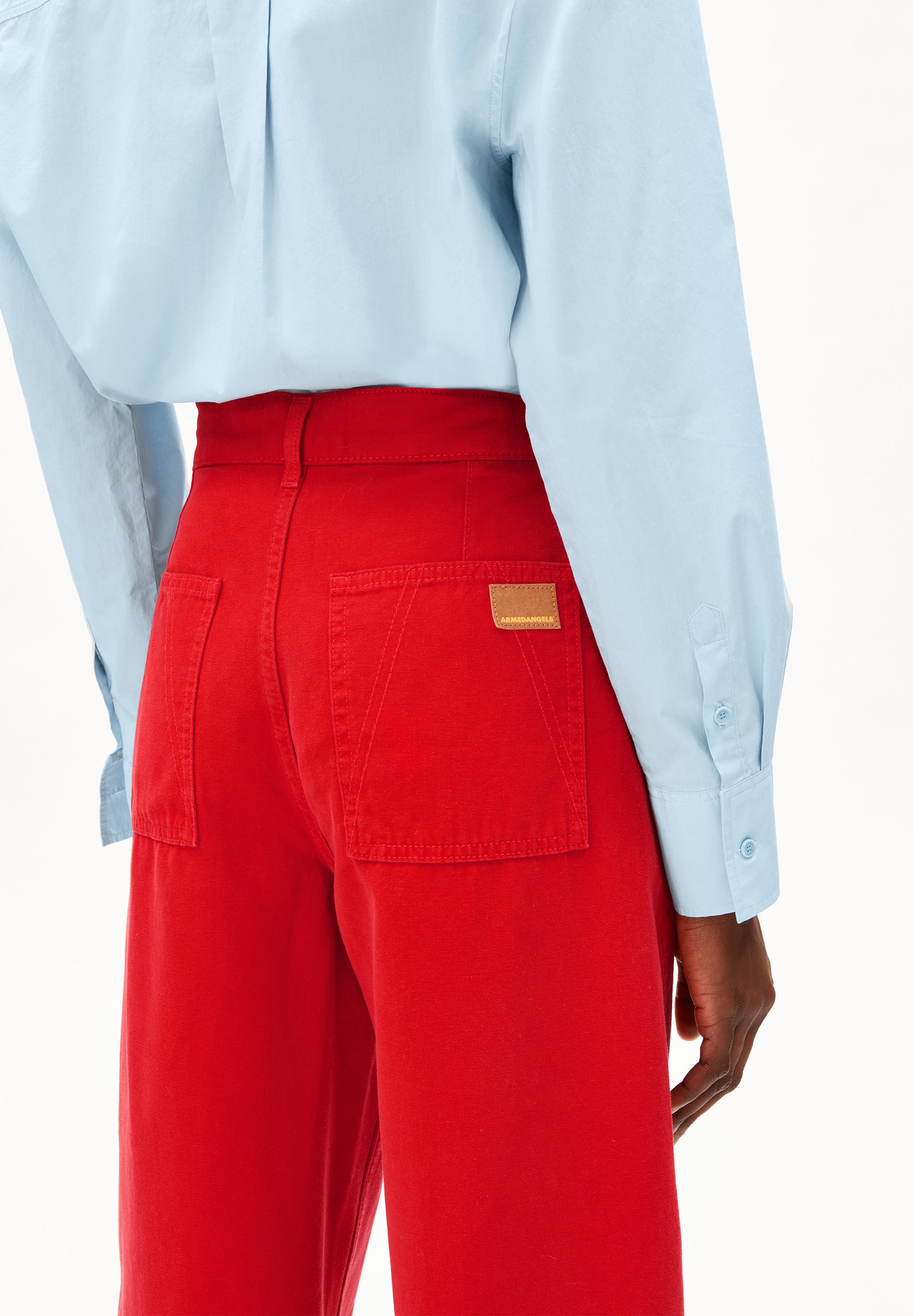 Workwear Canvas Barrel Pant