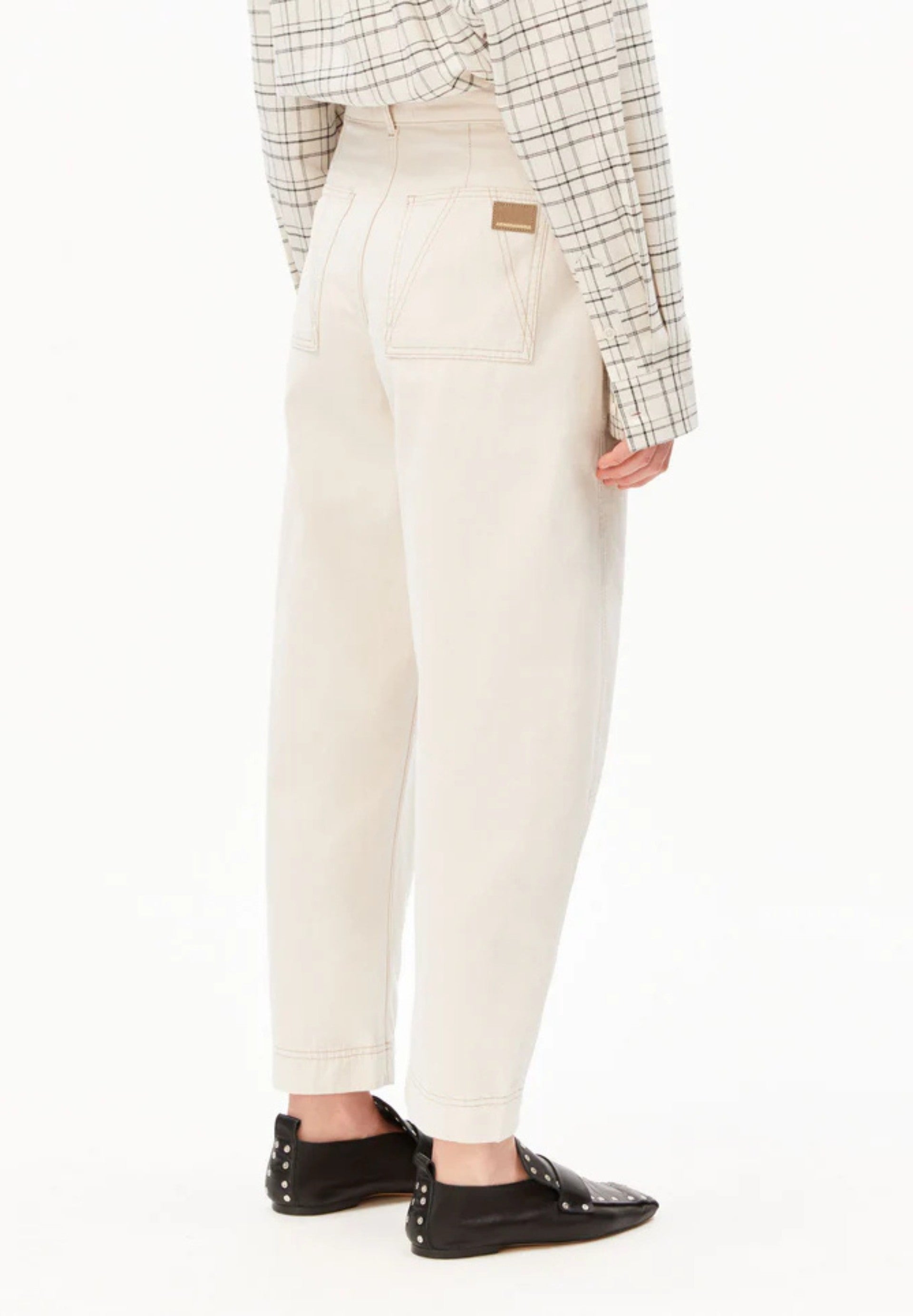 Workwear Canvas Barrel Pant