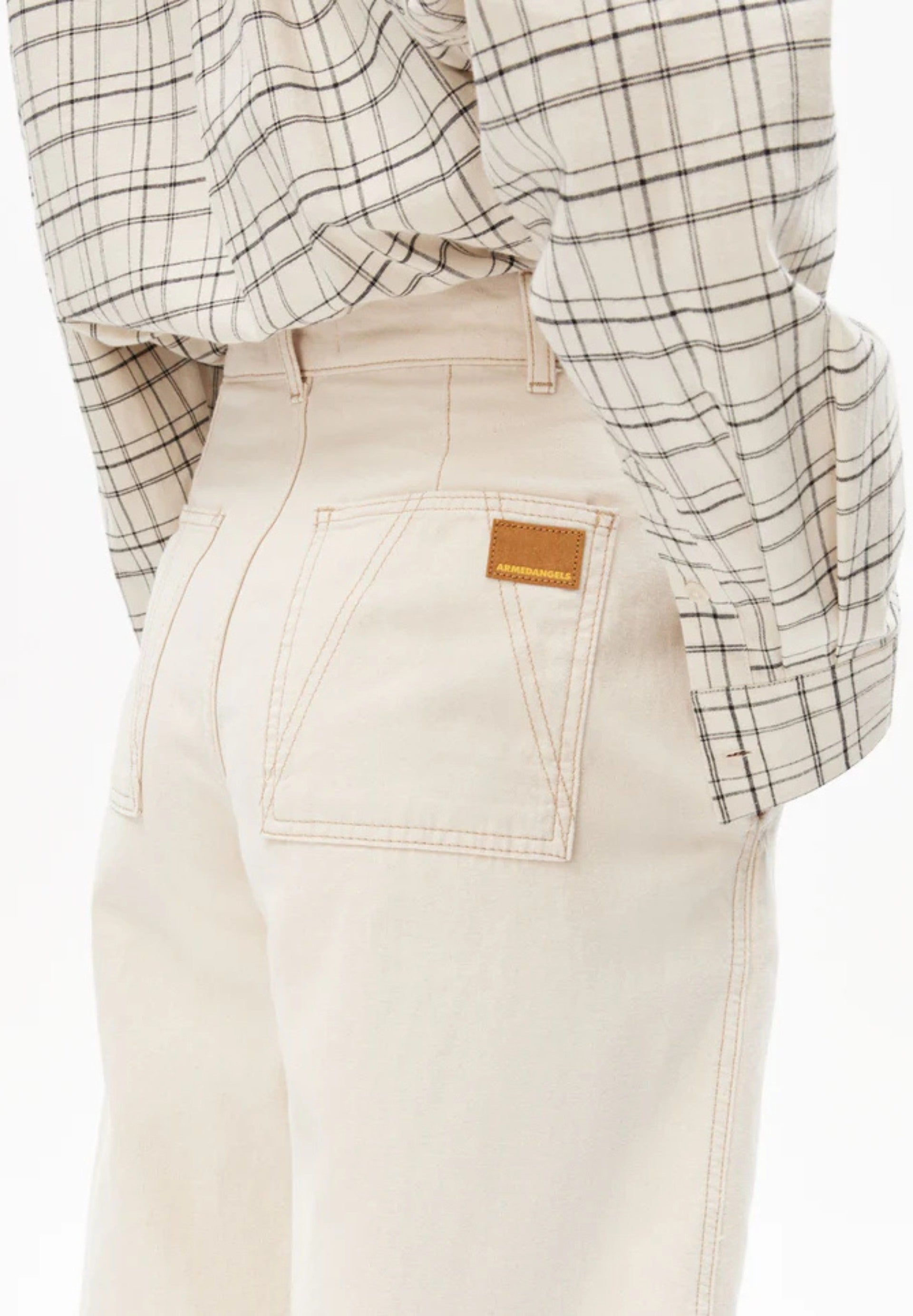 Workwear Canvas Barrel Pant
