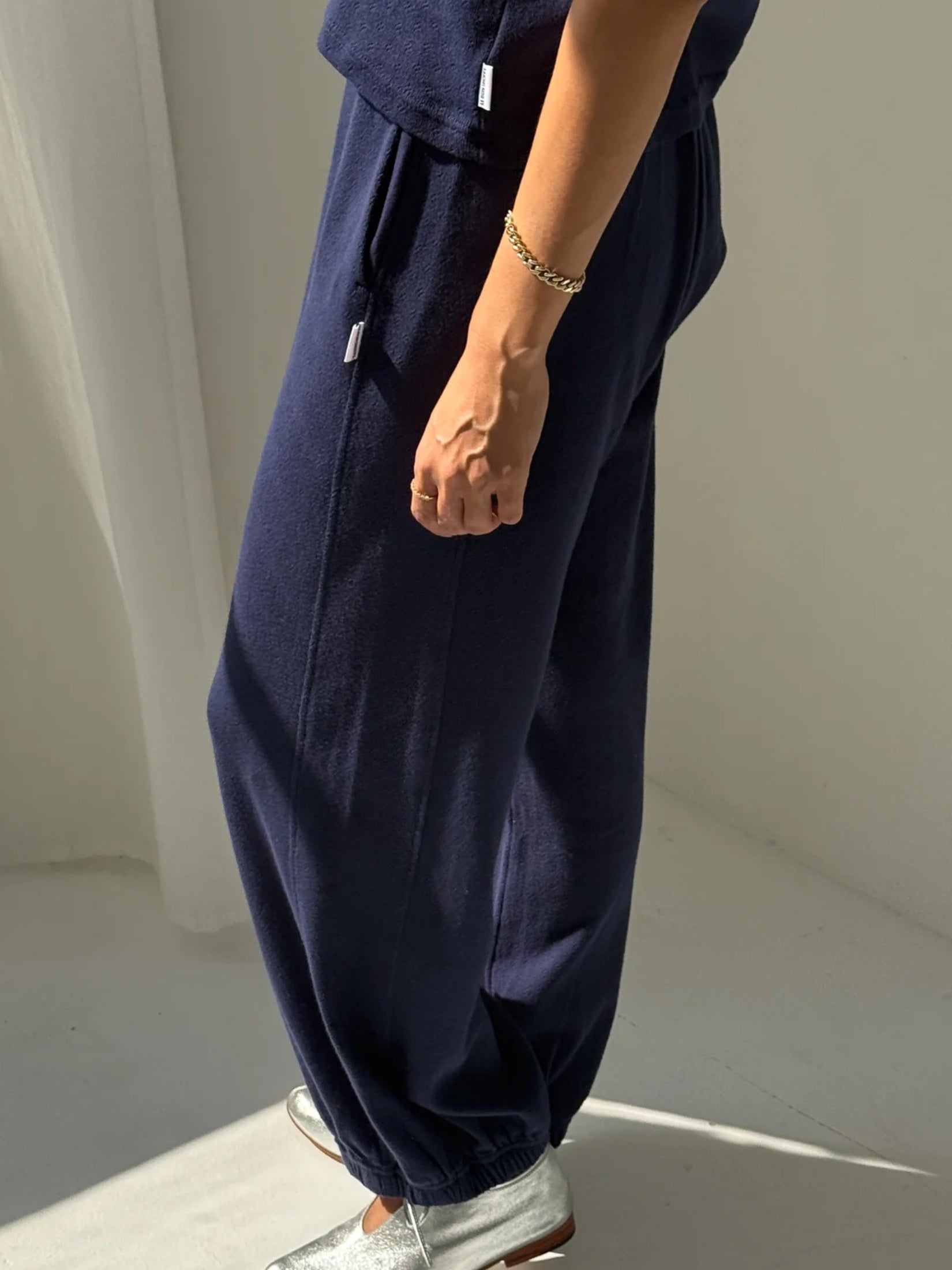 Pointelle Balloon Pants