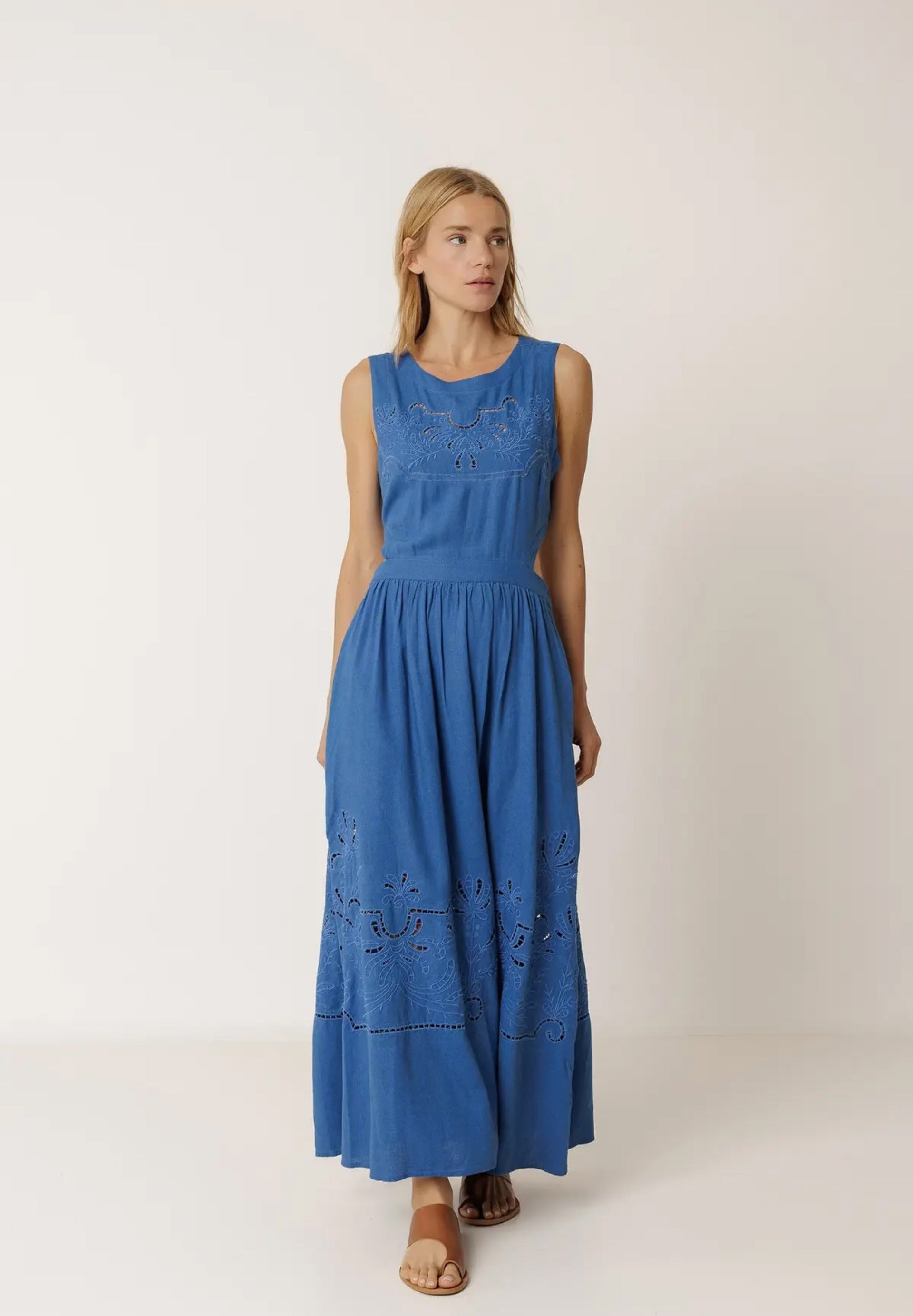 Embroidered Detail Dress