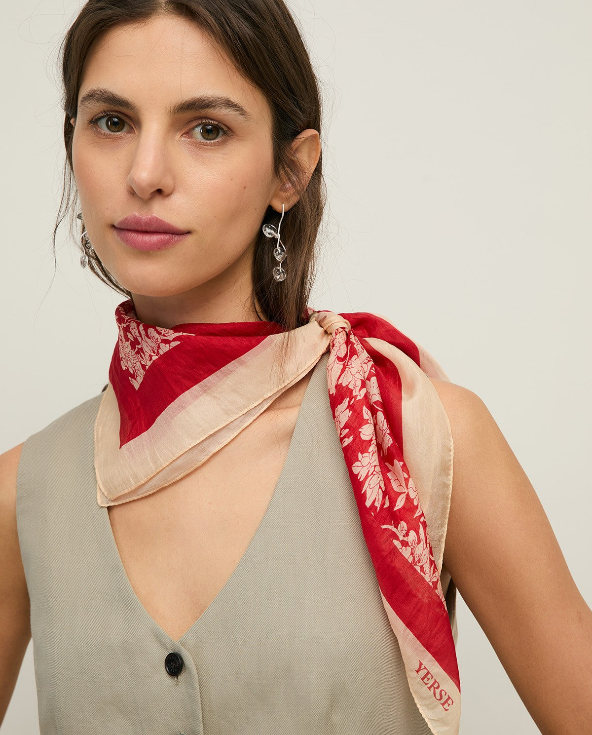 Blossom Silk Scarf