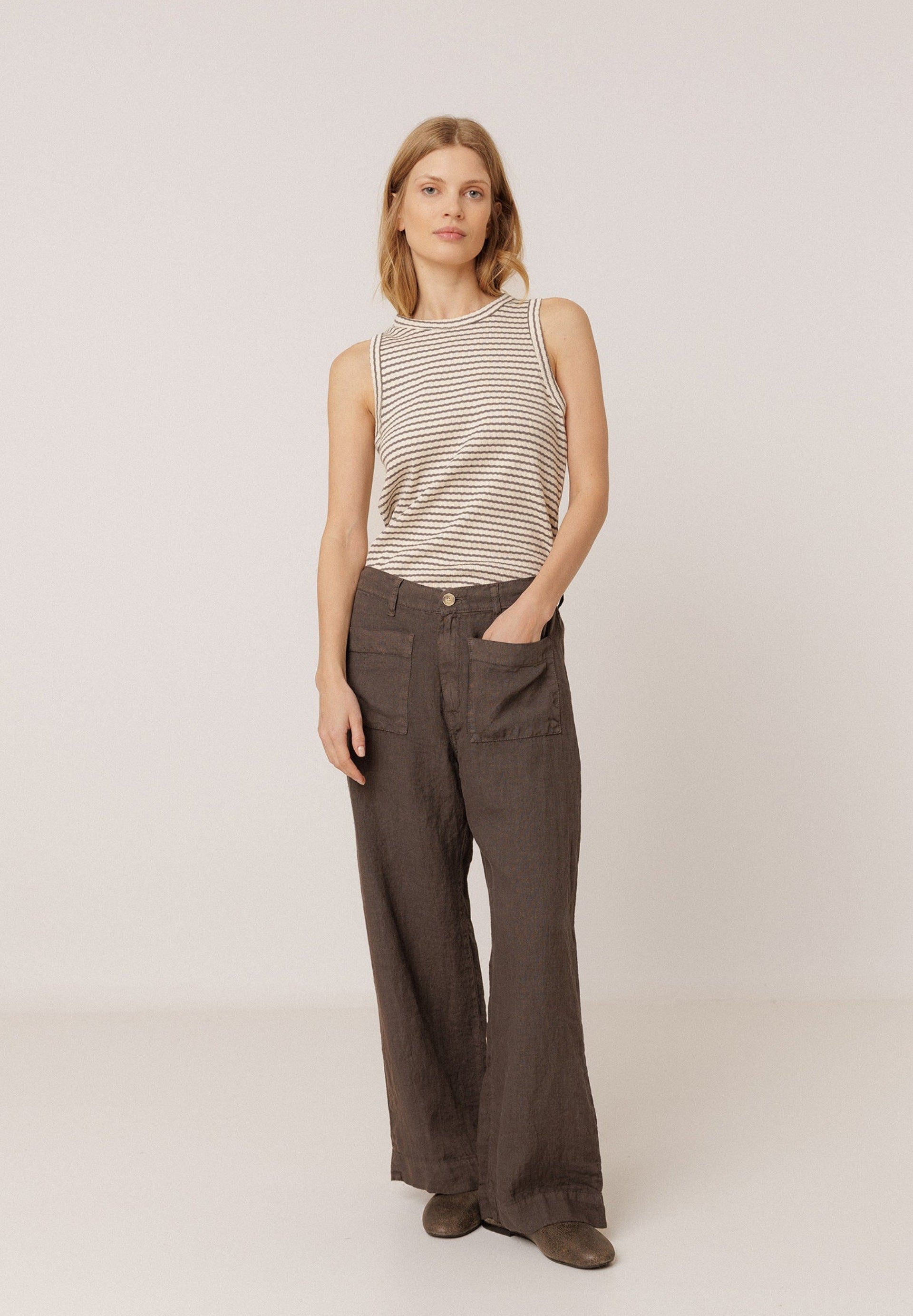 Flowy Linen Pants