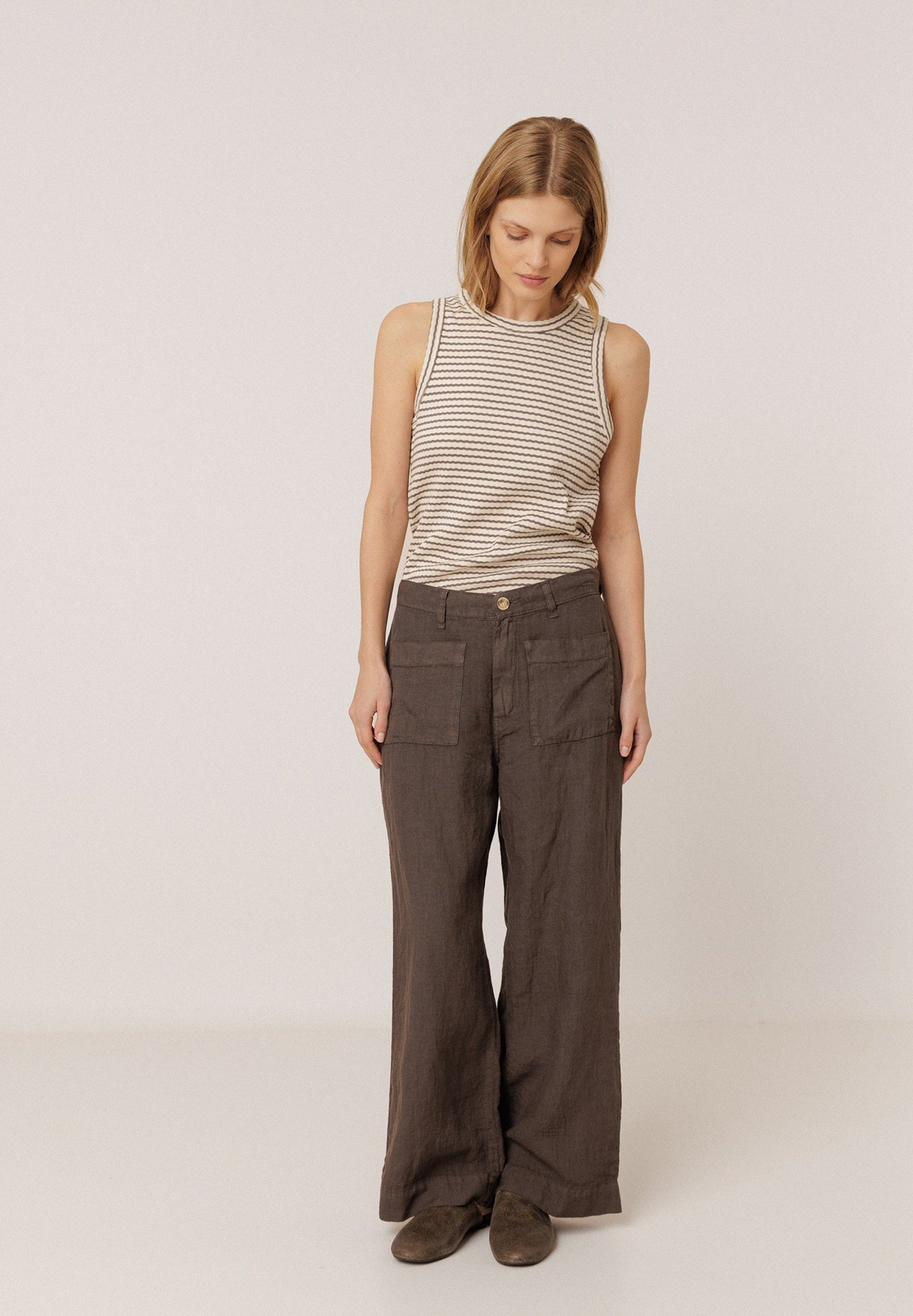 Flowy Linen Pants