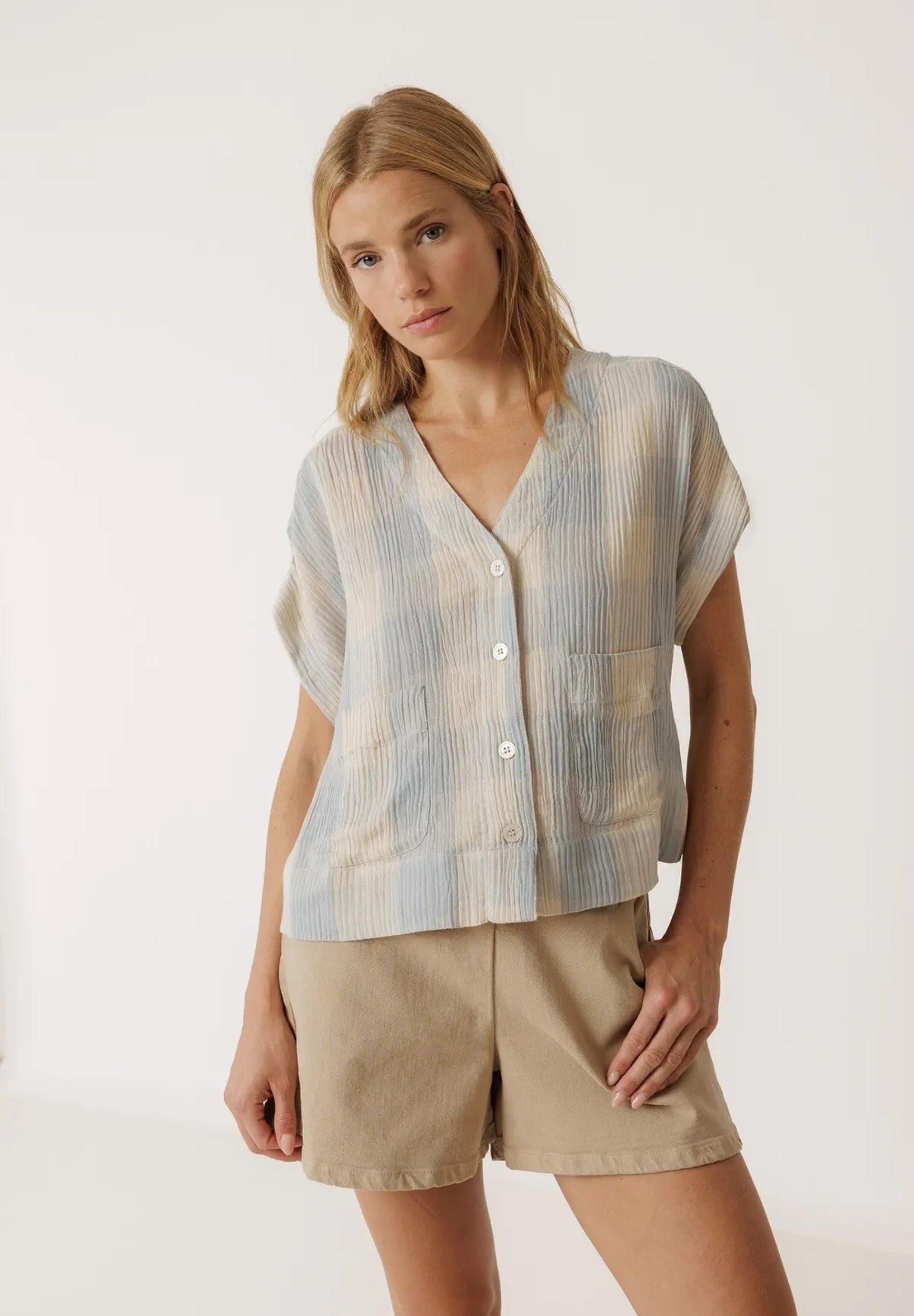 Gingham Check Shirt