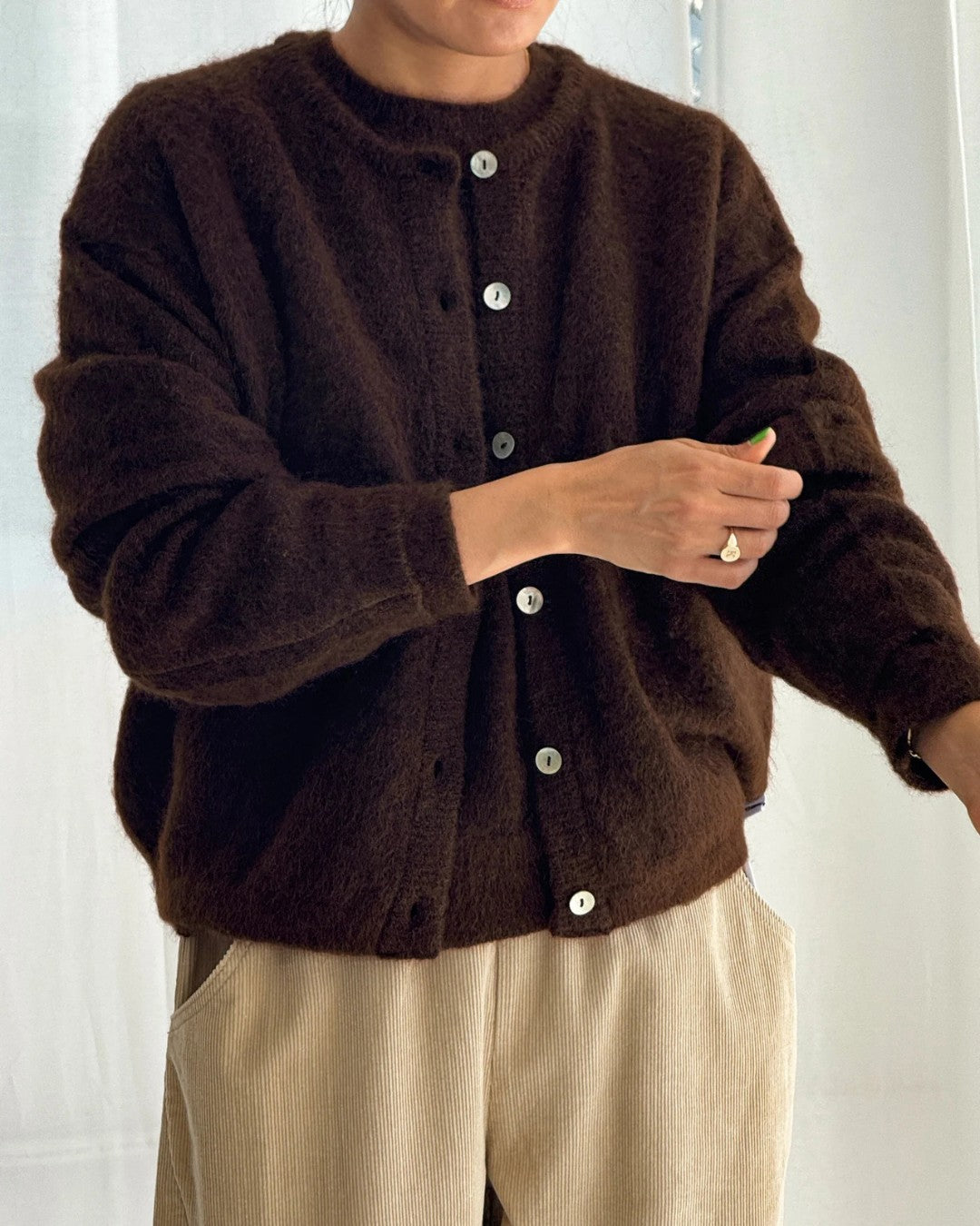 Leila Mohair Cardigan