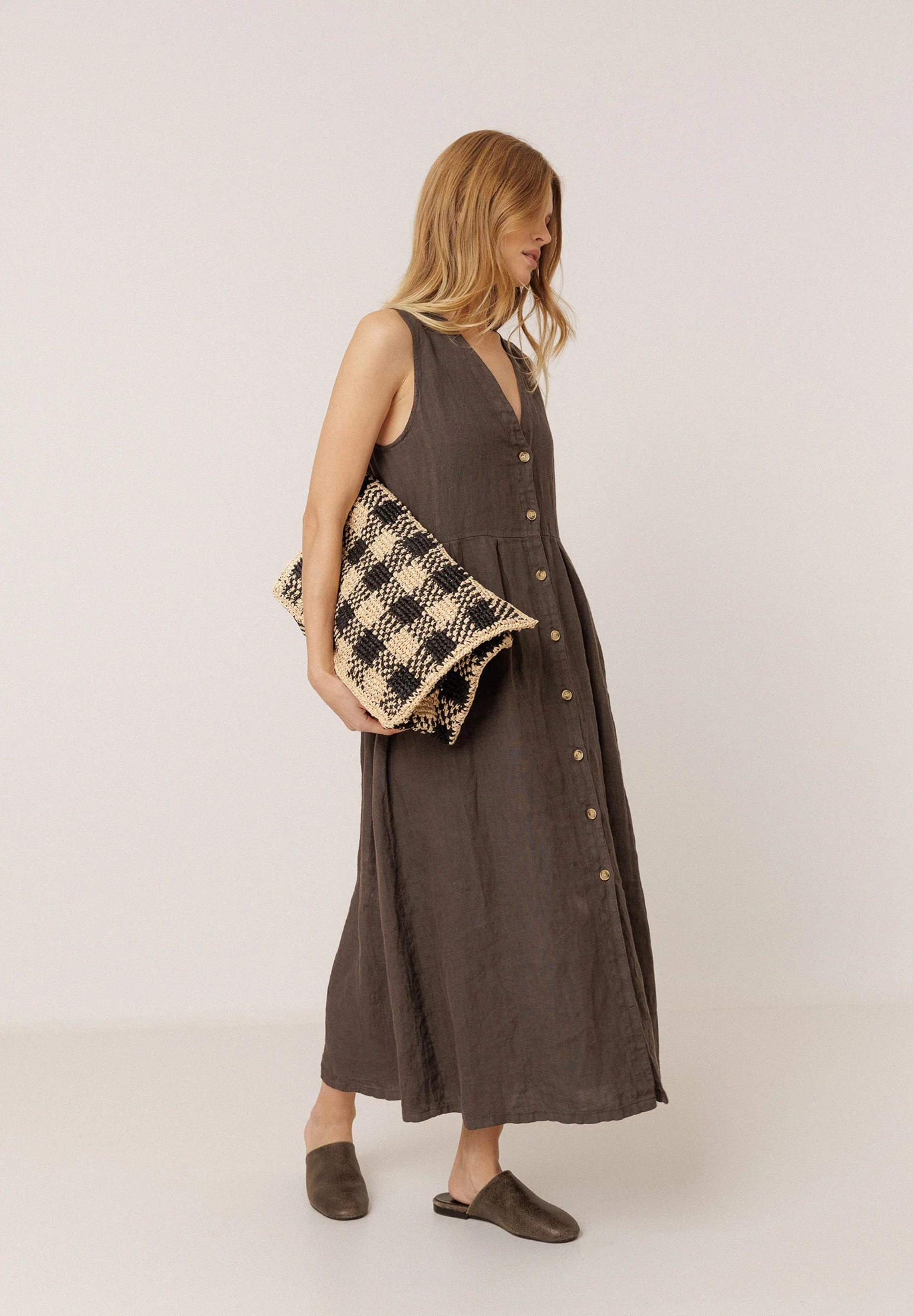 Linen Multiposition Dress