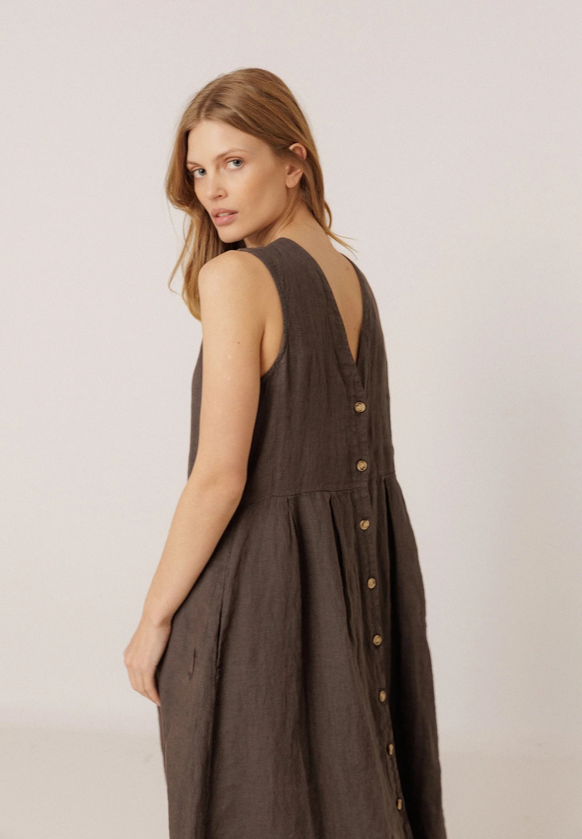 Linen Multiposition Dress