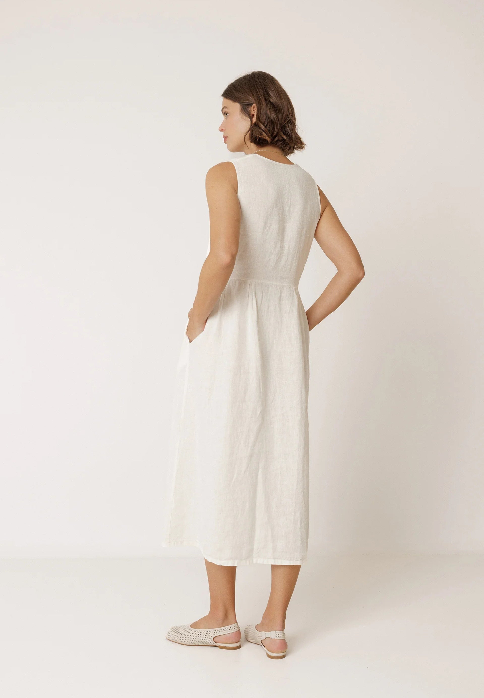 Linen Multiposition Dress