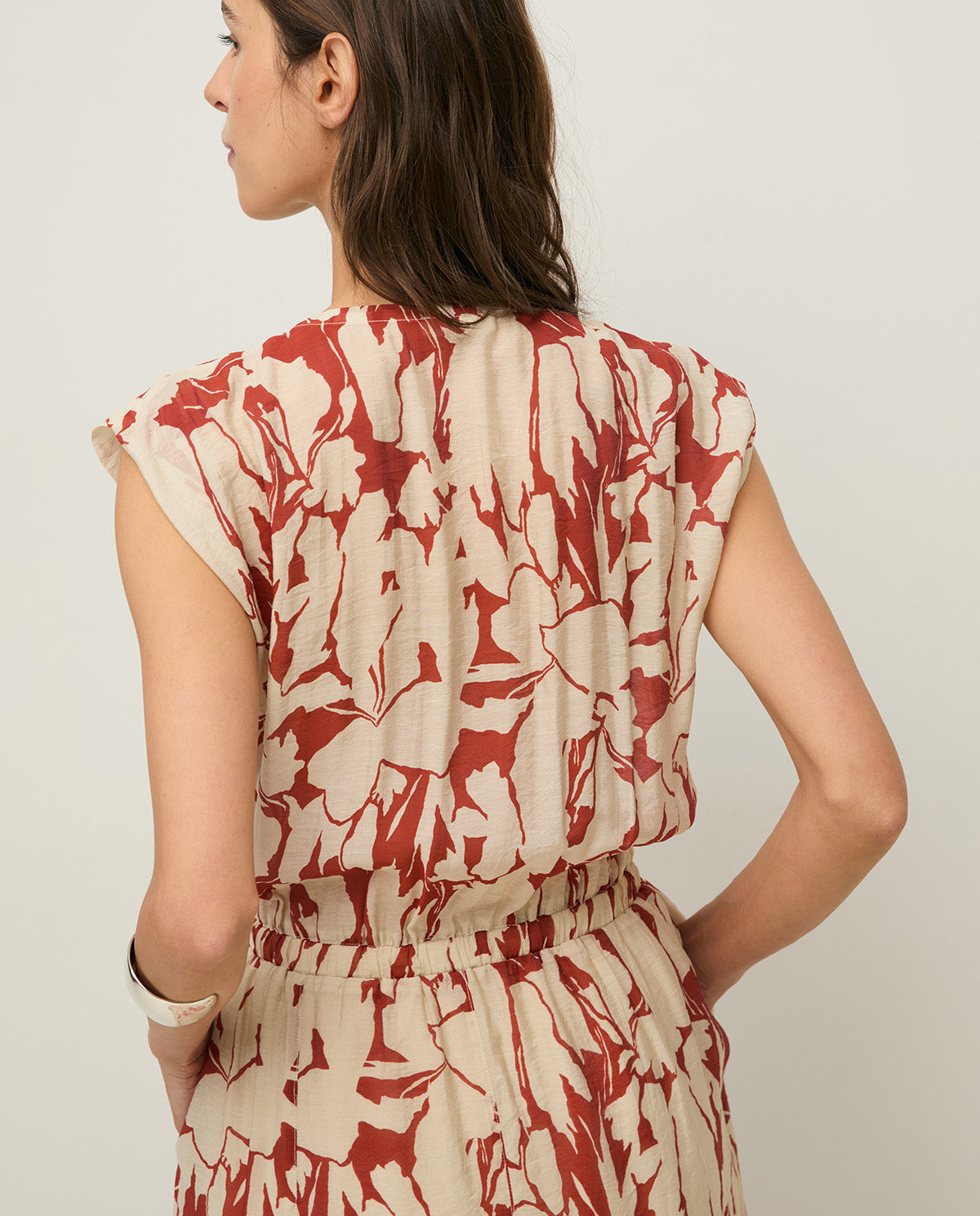 Manilas Printed Viscose Dress