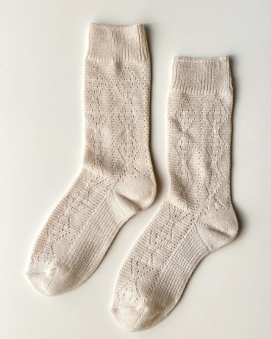 Modal Eyelet Socks
