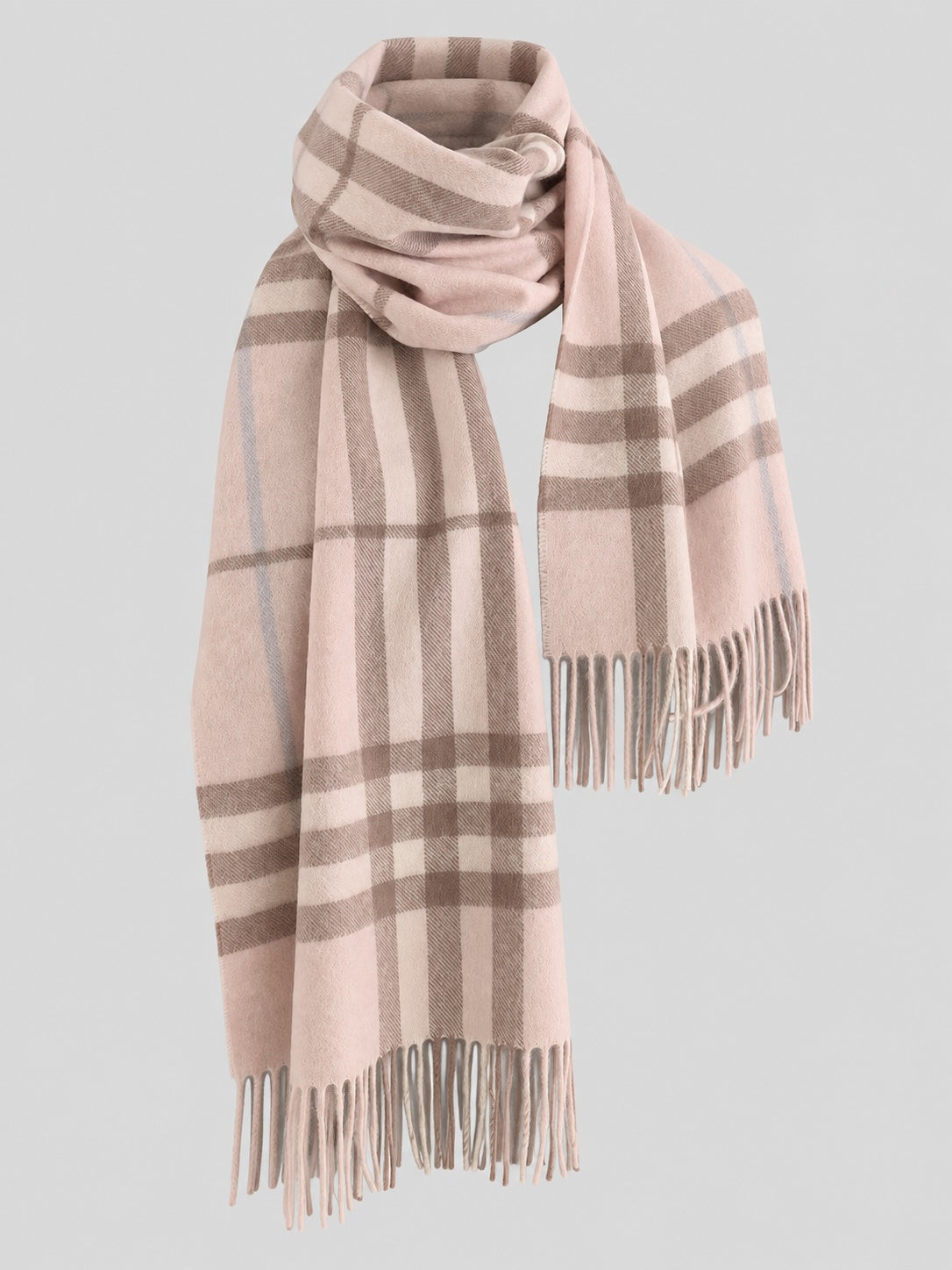 Cashmere Plaid Scarf