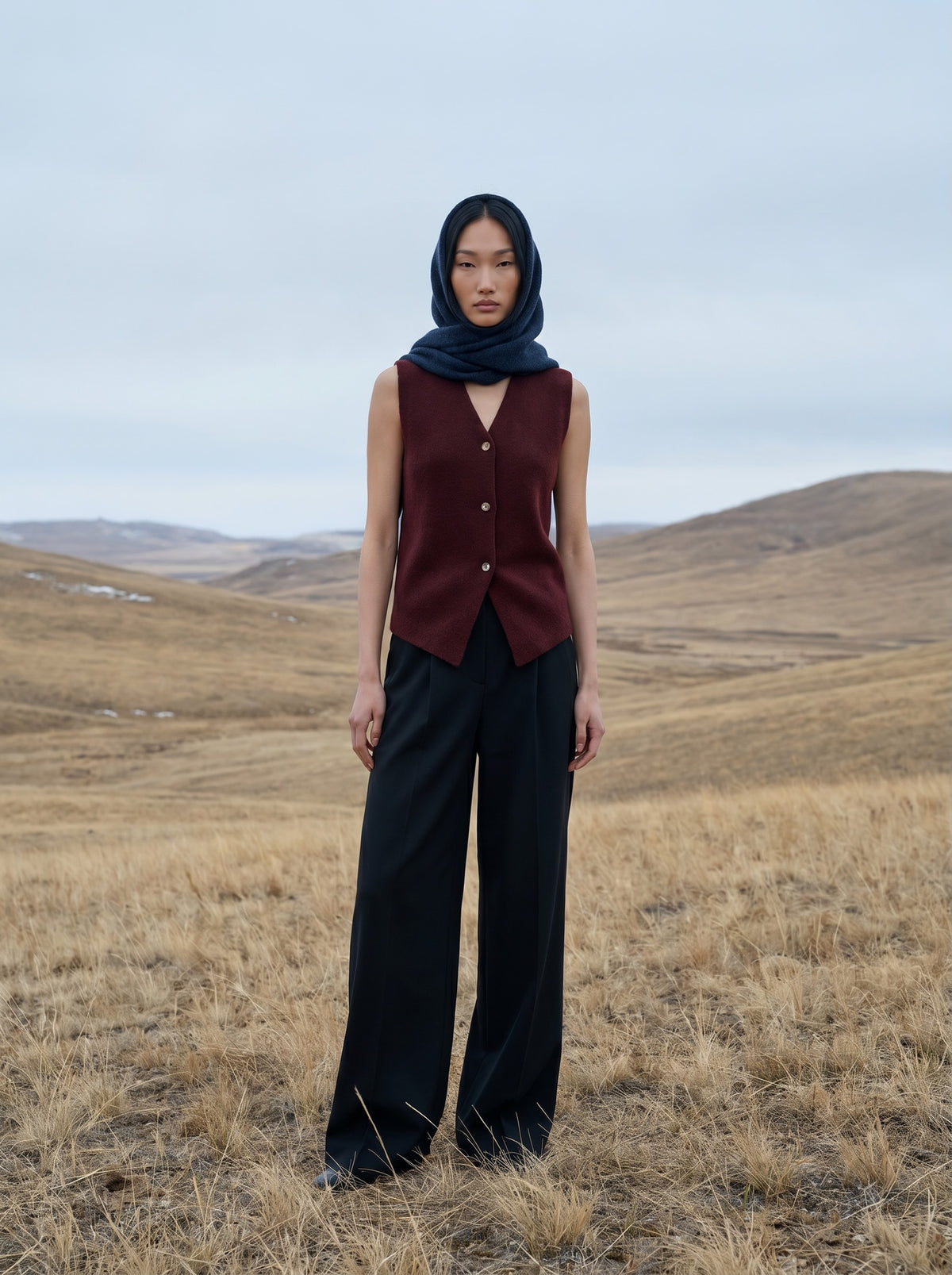 Tailored Cashmere Vest