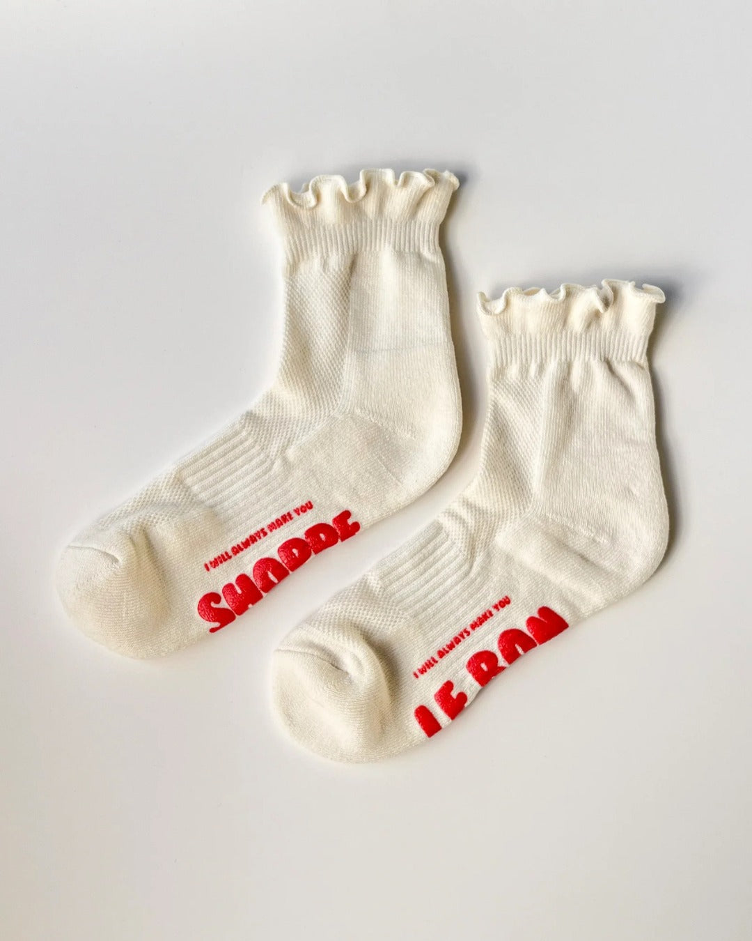 Ruffled Hugger Socks