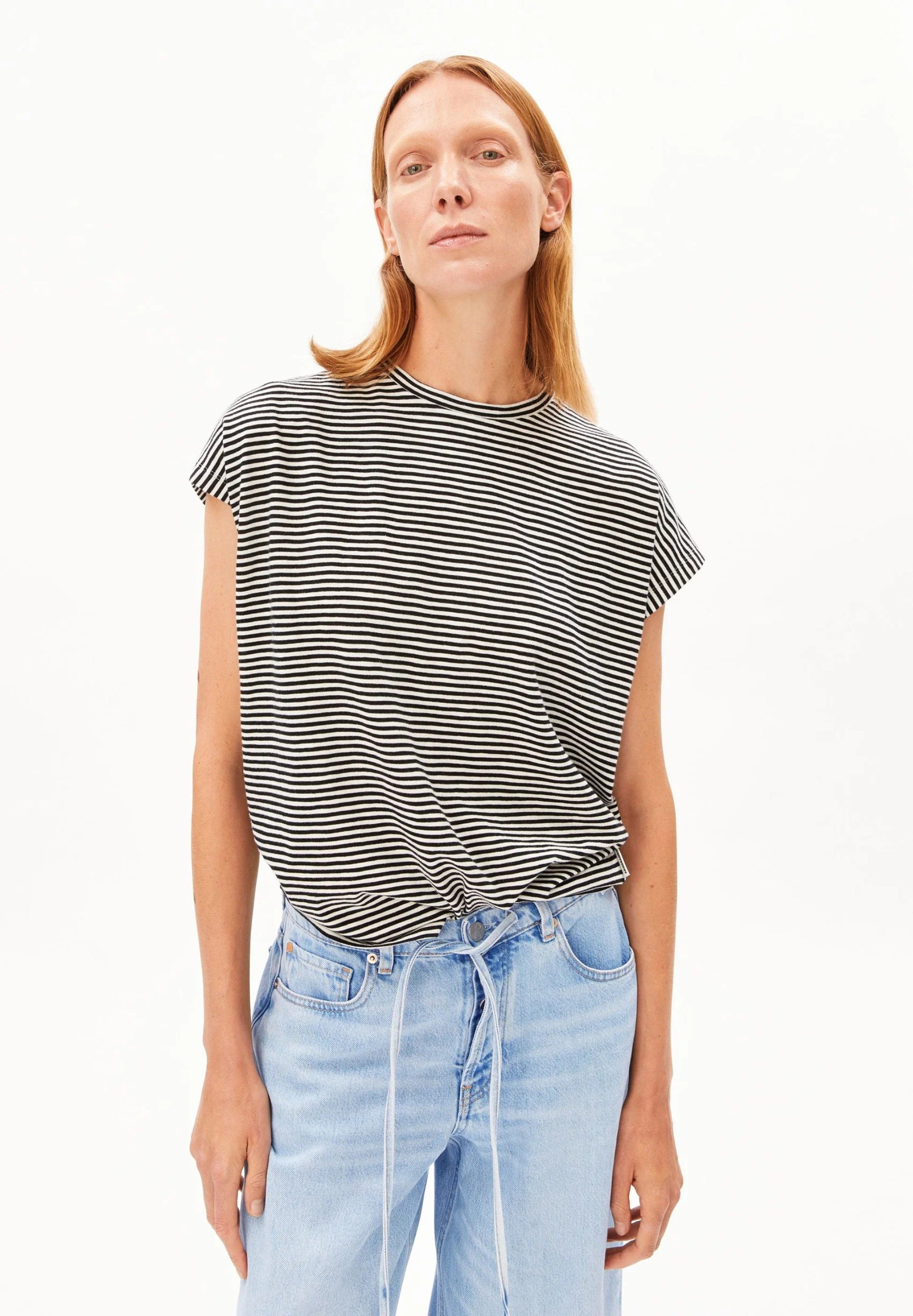 Slub Jersey Stripe T-Shirt