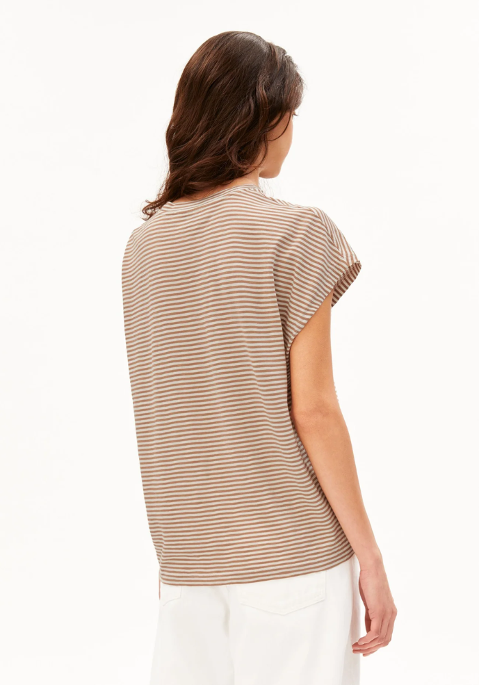 Slub Jersey Stripe T-Shirt