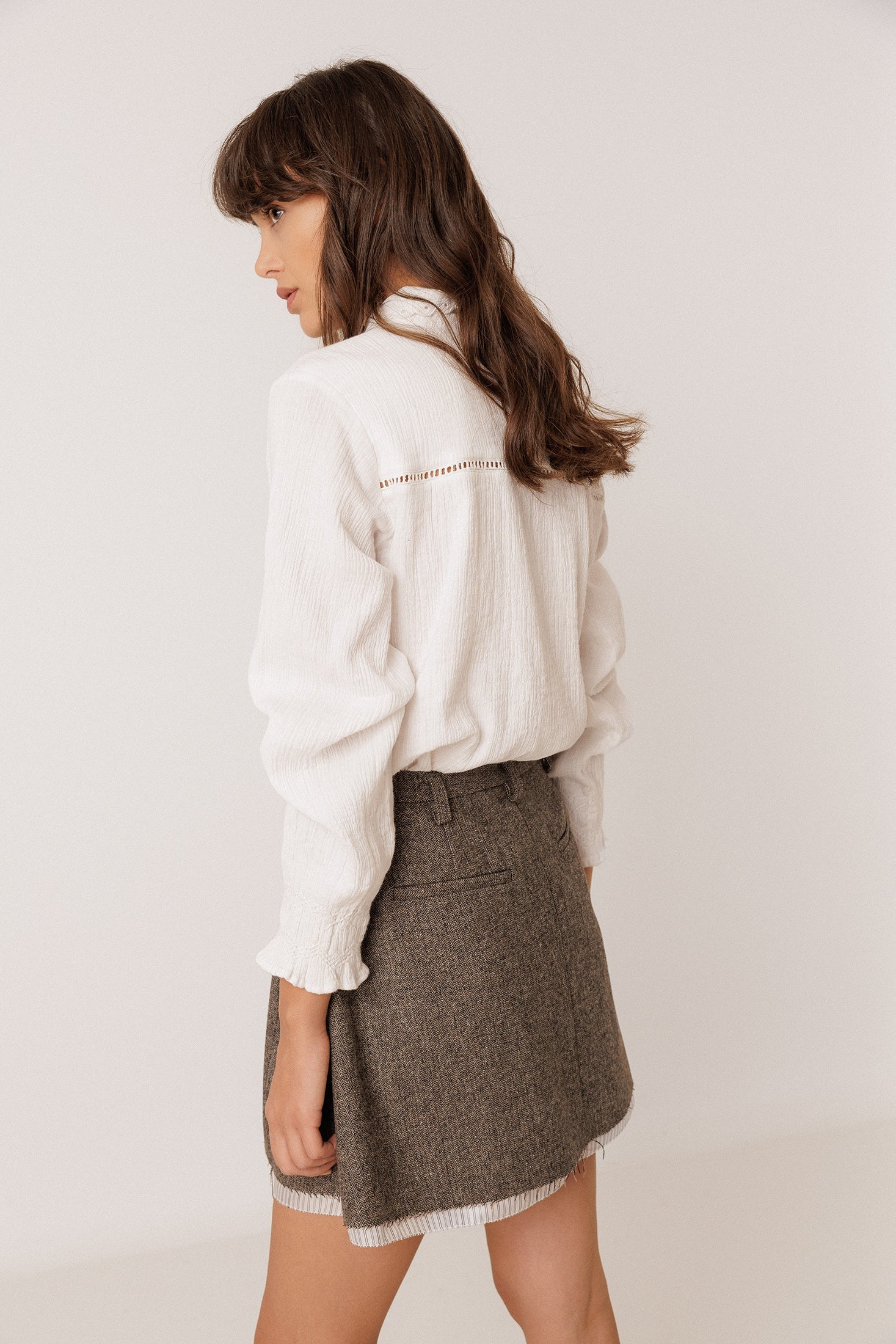 Romantic Double Gauze Shirt