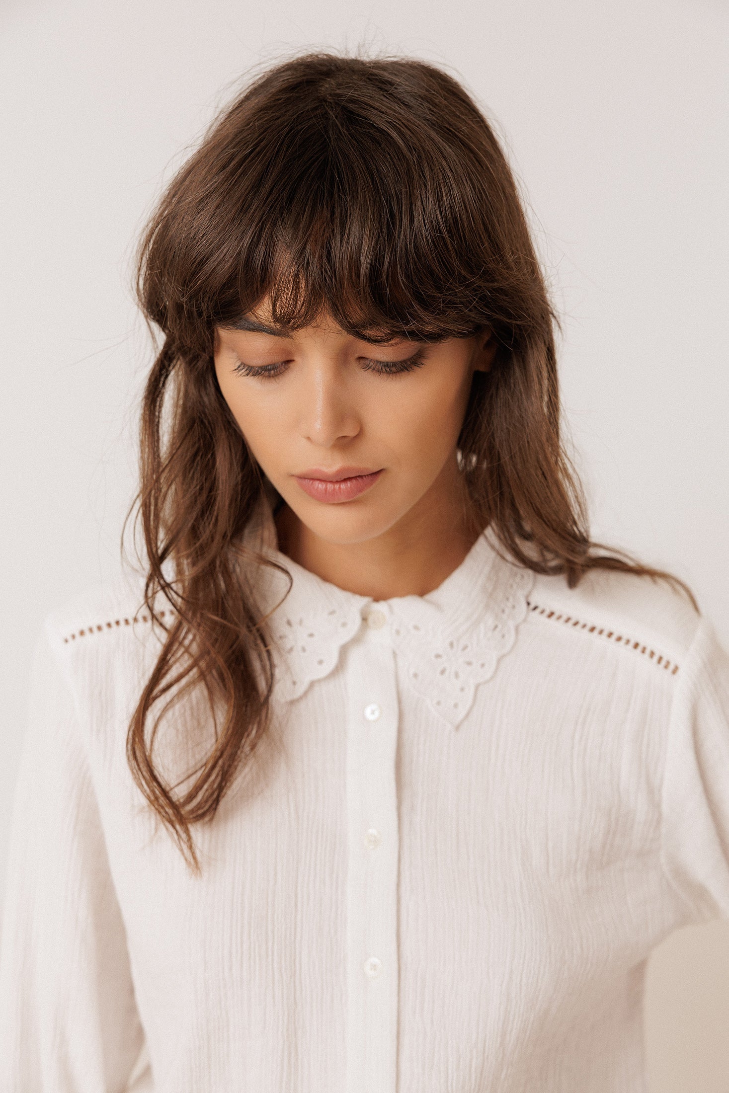 Romantic Double Gauze Shirt